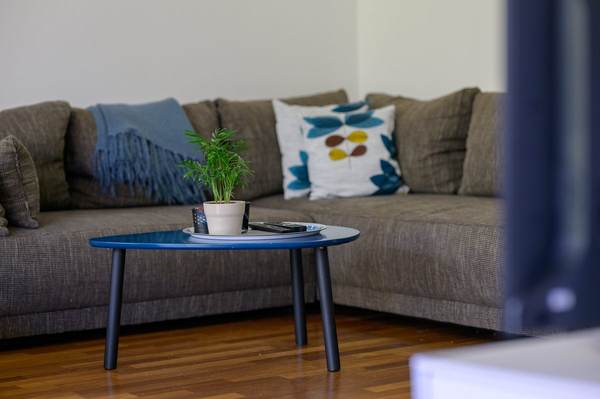 Cozy sofa area